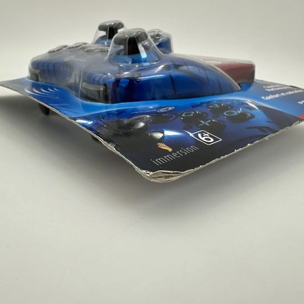 PowerA Mini Pro Elite Wireless Controller PS3 Blue Seal Packed USB Receiver New
